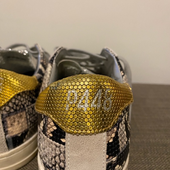 P448 Women's John Snakeskin Sneakers - Picture 11 of 14